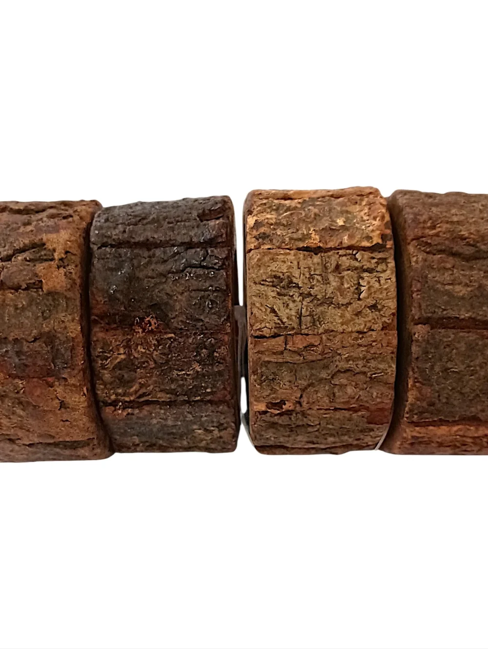 4 Natural‎ Wood Bark Live Edge Napkin Rings Rustic Farmhouse Party Events Cabin